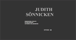 Desktop Screenshot of judithsonnicken.com